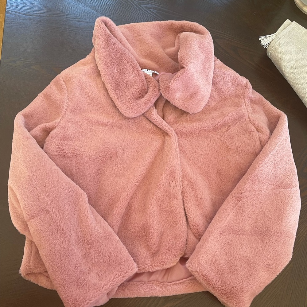 Furry Mauve Jacket